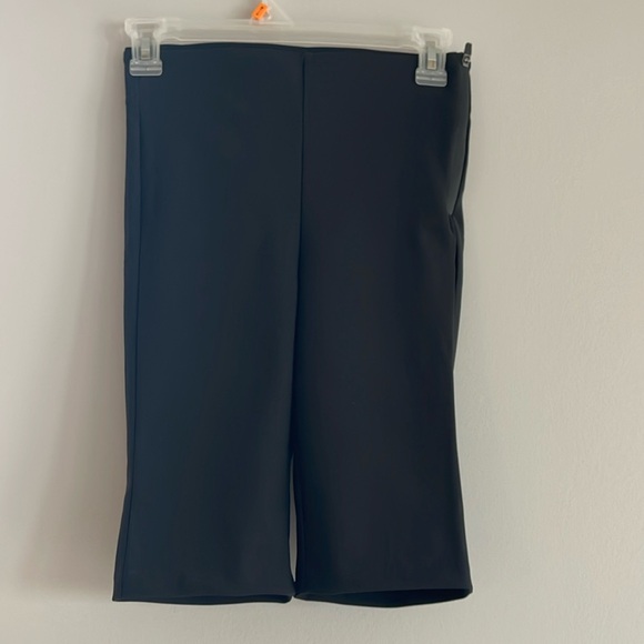 NWT Zara Water Repellent Tech Bike Shorts XS Black - Picture 3 of 9